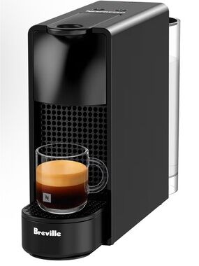 Breville Black Compact Espresso Machine with Clear Water Tank